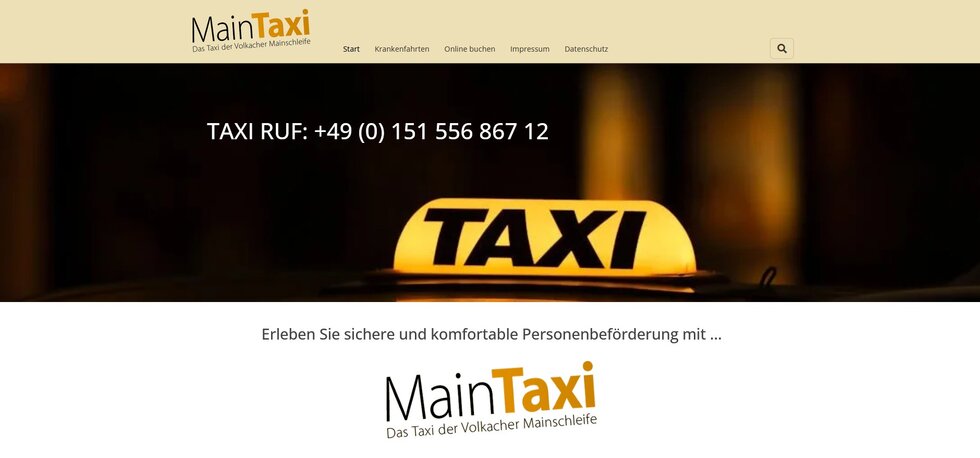 MainTaxi.eu - Das Taxi der Volkacher Mainschleife MainTaxi.eu - Das Taxi der Volkacher Mainschleife